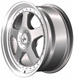 Felgi aluminiowe Keskin Keskin KT1 Classic Titan Grey Lip Polish