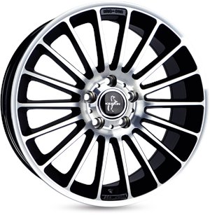 Felgi aluminiowe Keskin Keskin KT15 Speed Black Front Polish