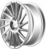 Felgi aluminiowe Keskin Keskin KT17 Hurricane Silver Front Polish