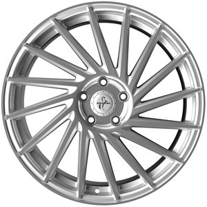 Felgi aluminiowe Keskin Keskin KT17 Hurricane Silver Front Polish