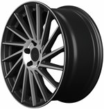Keskin KT17 Hurricane Matt Black Front Bronze