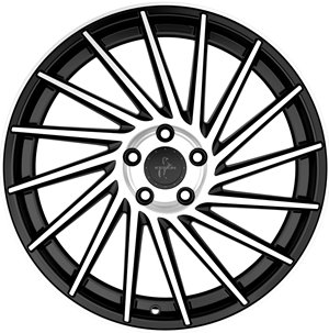 Felgi aluminiowe Keskin Keskin KT17 Hurricane Black Front Polish