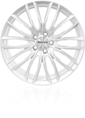 Monaco Wheels GP2 Silver Fully Painted