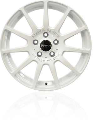 Monaco Wheels Rallye Shiny White Fully Painted