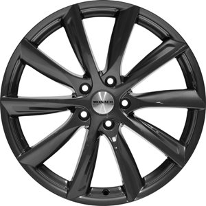 Monaco Wheels GP6 Shiny Dark Anthracite Fully Painted