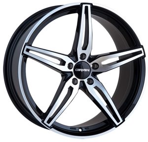 Felgi aluminiowe Carmani Carmani 15 Oskar Black Polish