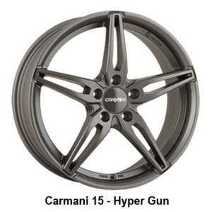 Felgi aluminiowe Carmani Carmani 15 Oskar Hyper Gun