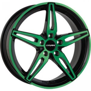Carmani 15 Oskar Neon Green Polish