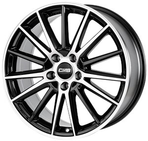 Felgi aluminiowe CMS CMS C23 Diamond Black Gloss