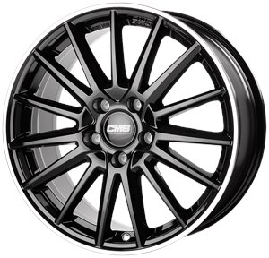 Felgi aluminiowe CMS CMS C23 Diamond Rim Black Gloss