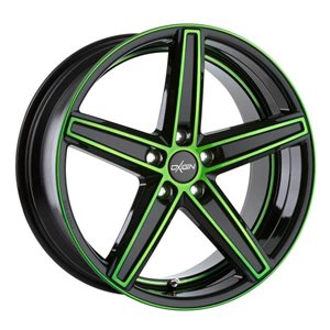 Oxigin 18 Colour Polish Neon Green