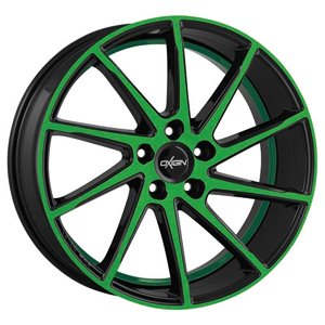 Oxigin 20 Colour Polish Neon Green