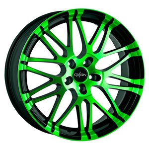 Oxigin 14 Colour Polish Neon Green