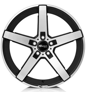 Felgi aluminiowe Brock Brock B35 Schwarz Matt Voll-Poliert [SMVP]