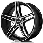 Felgi aluminiowe Brock Brock B33 Schwarz Glanz Voll-Poliert [SGVP]