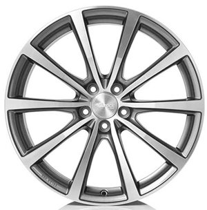 Felgi aluminiowe Brock Brock B32 Himalaya Grey Voll-Poliert [HGVP]