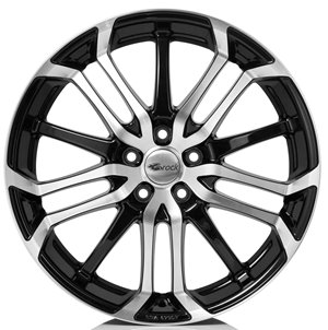 Felgi aluminiowe Brock Brock B26 Schwarz Glanz Voll-Poliert [SGVP]