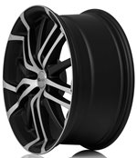 Felgi aluminiowe Brock Brock B26 Schwarz Matt Voll-Poliert [SMVP]