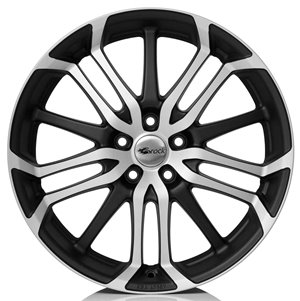 Felgi aluminiowe Brock Brock B26 Schwarz Matt Voll-Poliert [SMVP]