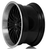 Felgi aluminiowe Brock Brock B24-GP Schwarz Glanz Horn-Poliert [SGHP]