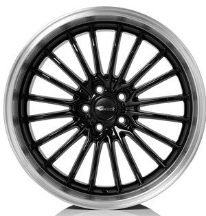 Felgi aluminiowe Brock Brock B24-GP Schwarz Glanz Horn-Poliert [SGHP]