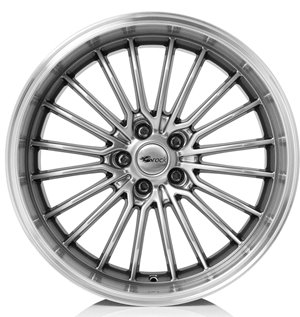 Felgi aluminiowe Brock Brock B24-GP Chromsilber Horn-Poliert [CSSHP]