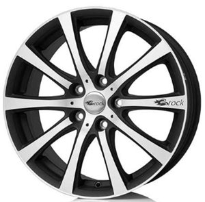 Felgi aluminiowe Brock Brock B21 Schwarz Matt Voll-Poliert [SMVP]