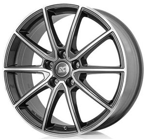 Felgi aluminiowe RC Design RC Design RC32 Himalaya Grey Voll-Poliert [HGVP]