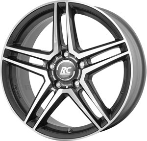 Felgi aluminiowe RC Design RC Design RCD17 Himalaya Grey Voll-Poliert [HGVP]