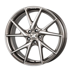 Alutec ADX.01 metallic-platinum frontpoliert