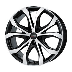 felgi aluminiowe Alutec Alutec W10 racing-black front polished